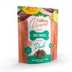 CALIBRA VERVE SEMI-MOIST DOG SNACK WITH FRESH DUCK 150g